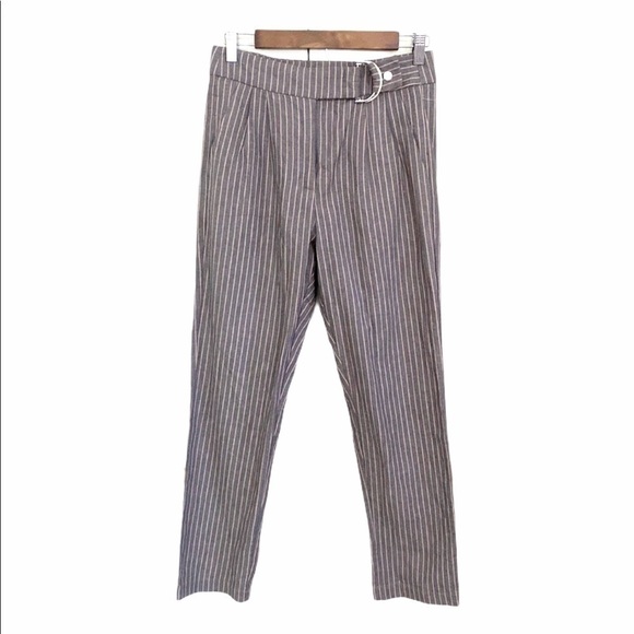 West of Melrose Tillys Pinstriped Buckle Trousers - Picture 1 of 8